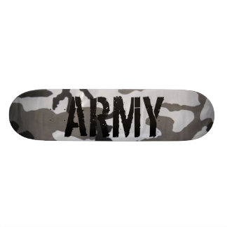 Skateboard Planche à roulettes de camo d'armée