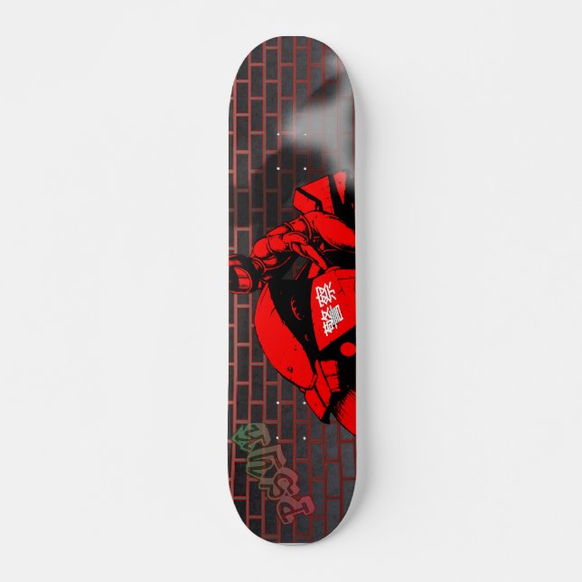 Skateboard Planche à roulettes de cannette de fil de Tokyo (Devant)