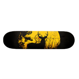 Skateboard Planche à roulettes de chasseur de cerfs communs