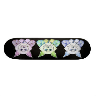 Skateboard Planche à roulettes de chat de Cheshire