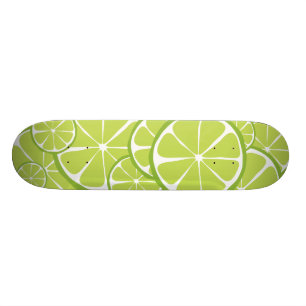 Skateboard Planche à roulettes de chaux d'agrume d'été