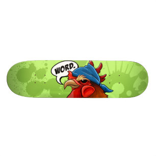 Skateboard Planche à roulettes de coq