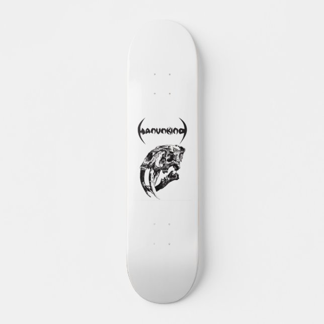 Skateboard Planche à roulettes de crâne de Manunkind (Devant)