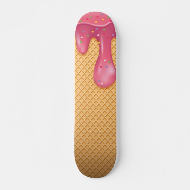 Skateboard Planche à roulettes de crème glacée (Devant)