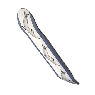 Skateboard planche à roulettes de dauphin