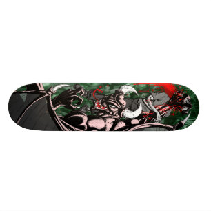 Skateboard Planche à roulettes de diable de patin (variante