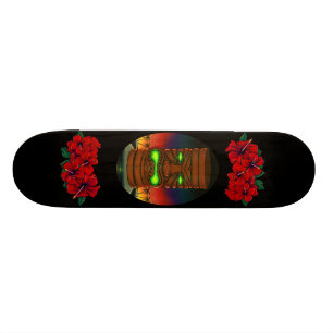 Skateboard Planche à roulettes de Dieu de Tiki