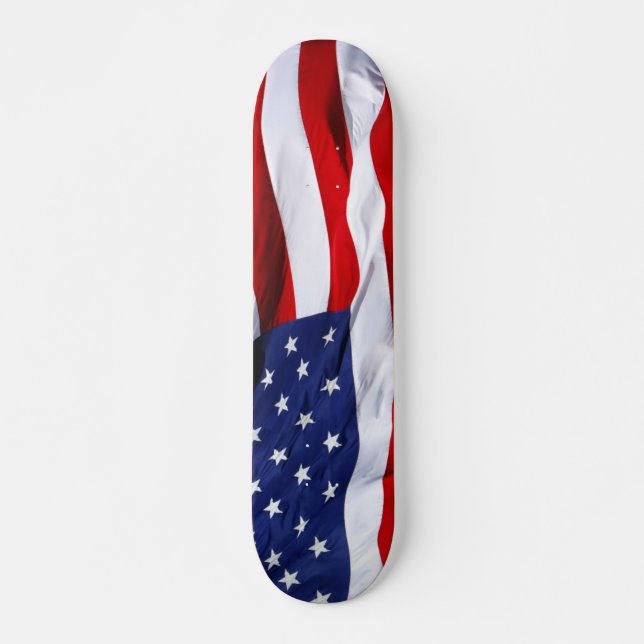 Skateboard Planche à roulettes de drapeau américain pro (Devant)