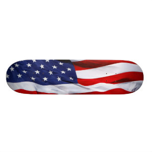 Skateboard Planche à roulettes de drapeau américain pro