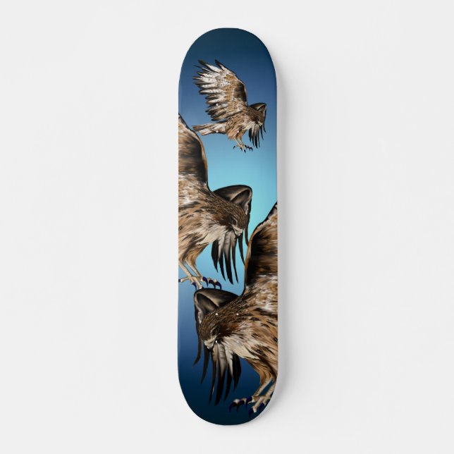 Skateboard Planche à roulettes de faucon de vol (Devant)