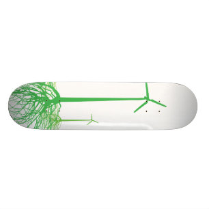 Skateboard Planche à roulettes de ferme de vent
