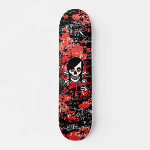 Skateboard Planche à roulettes de fille d'Emo