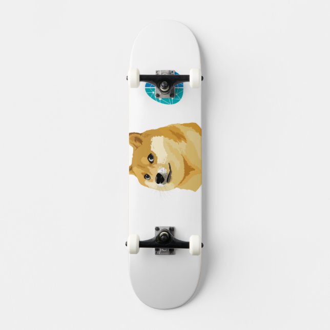 Skateboard Planche à roulettes de fonctionnaire de doge de (Recto)