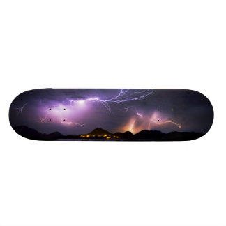 Skateboard Planche à roulettes de foudre