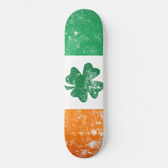 Skateboard Planche à roulettes de l'Irlande (Recto)