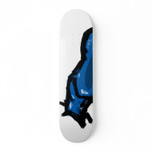 Planche à roulettes de loup