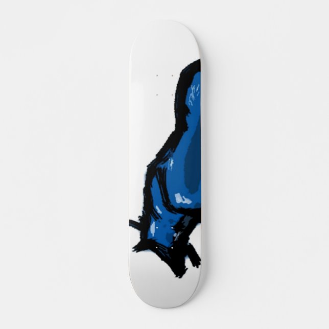 Skateboard Planche à roulettes de loup (Devant)