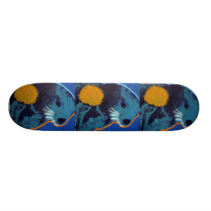Skateboard planche à roulettes de loutre