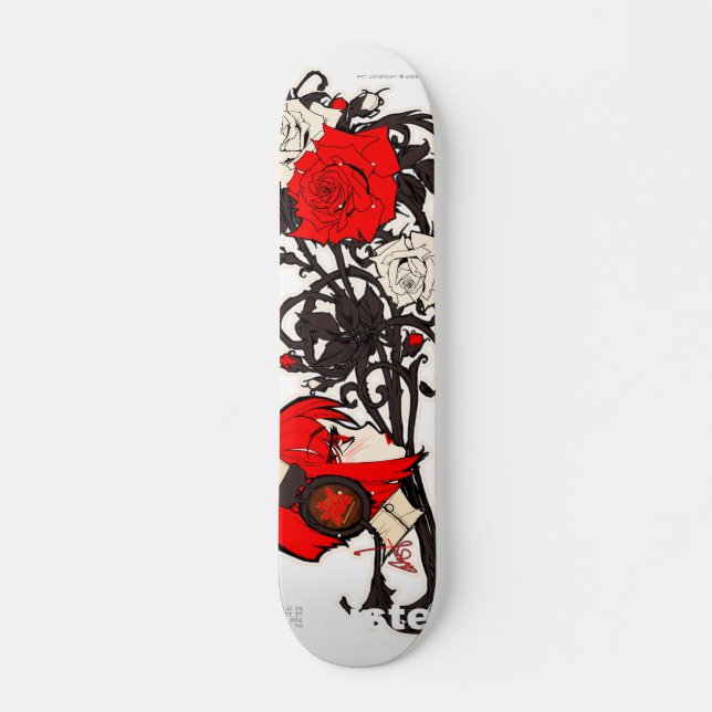 Skateboard planche à roulettes de luister (Devant)