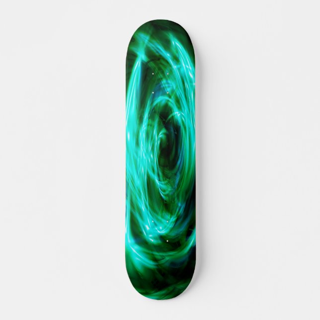 Skateboard Planche à roulettes de lumière électrique (Devant)