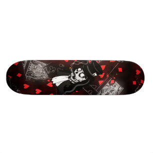 Skateboard Planche à roulettes "de McGee de crânes"