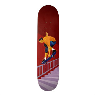 Skateboard Planche à roulettes de morcellement de rail