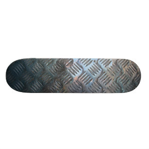 Skateboard Planche à roulettes de motif en métal