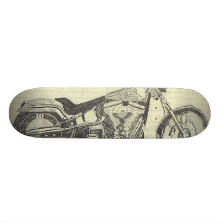 SKATEBOARD PLANCHE À ROULETTES DE MOTO