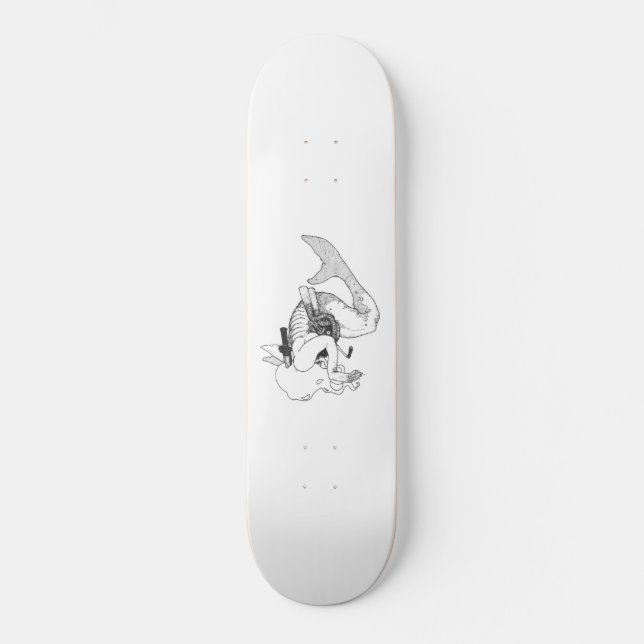 Skateboard Planche à roulettes de Moto-Domestique (Recto)