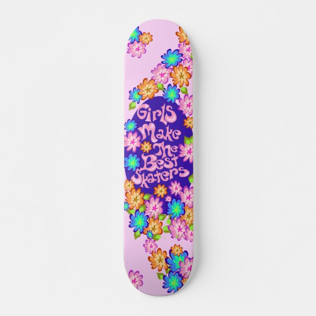 Skateboard Planche à roulettes de puissance de fille (Devant)