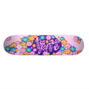 Skateboard Planche à roulettes de puissance de fille