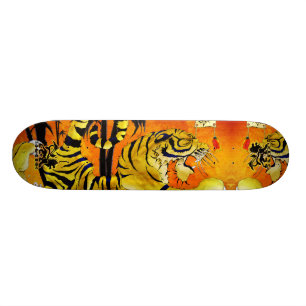 Skateboard Planche à roulettes de rivière de tigre