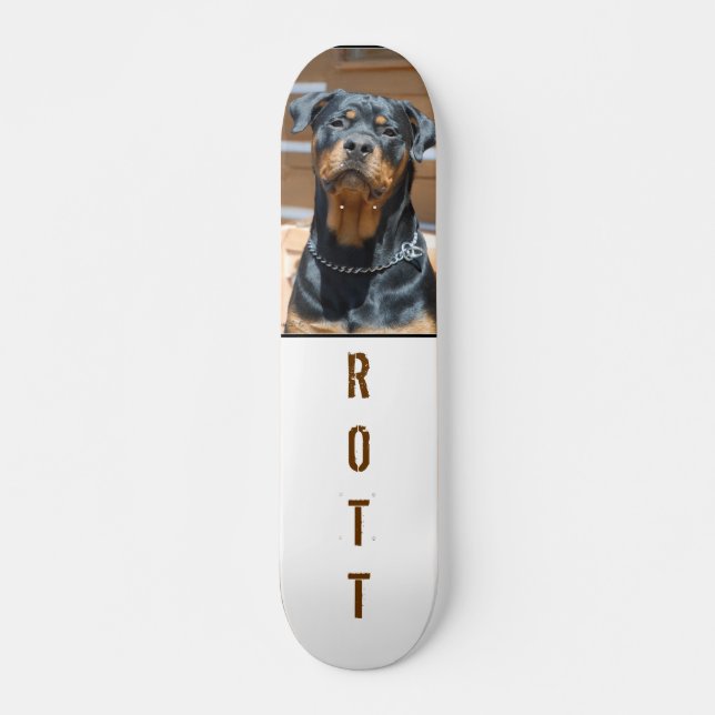 Skateboard Planche à roulettes de rottweiler (Devant)