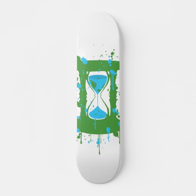 Skateboard Planche à roulettes de sablier de réchauffement (Devant)
