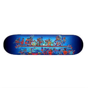 Skateboard planche à roulettes de sacrifice de moche