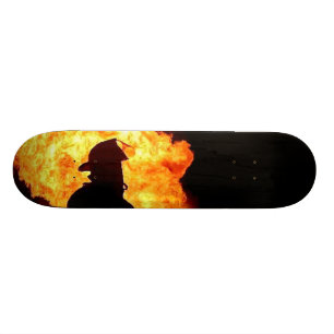 Skateboard planche à roulettes de sapeur-pompier