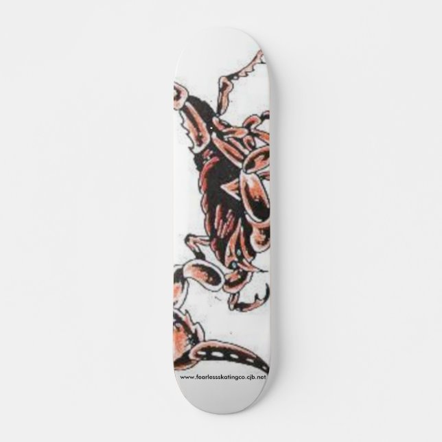 Skateboard Planche à roulettes de scorpion (Devant)