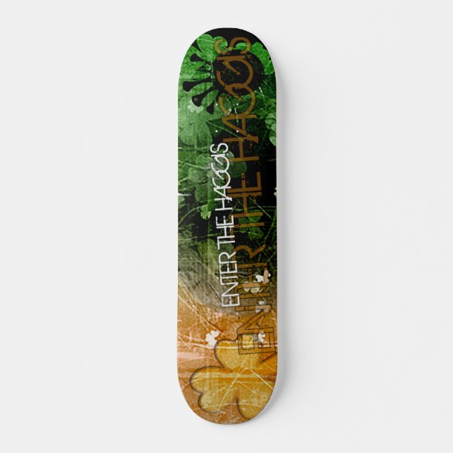 SKATEBOARD PLANCHE À ROULETTES DE SHAMROCK (Devant)