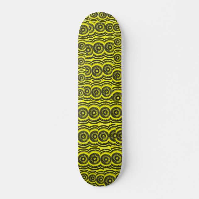 Skateboard Planche à roulettes de Steelers de Monet (Devant)