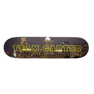 SKATEBOARD PLANCHE À ROULETTES DE VILLE DE CARTER D'ÉQUIPE