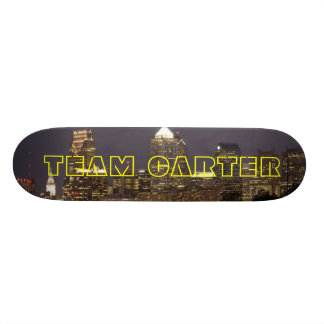 SKATEBOARD PLANCHE À ROULETTES DE VILLE DE CARTER D'ÉQUIPE