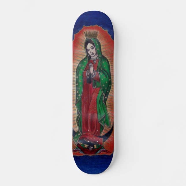 Skateboard Planche à roulettes de Virgen De Guadalupe (Recto)
