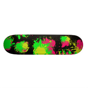 Skateboard Planche à roulettes d'éclaboussure