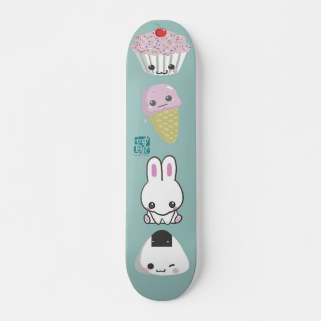 Skateboard Planche à roulettes d'EclaireArt Kawaii (Devant)