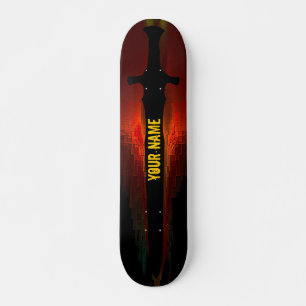 Skateboard Planche à roulettes d'épée