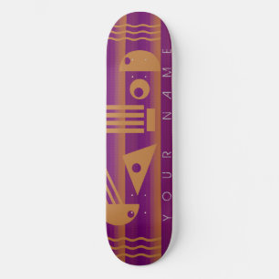 Skateboard Planche à roulettes d'érable de hard rock (ajoutez