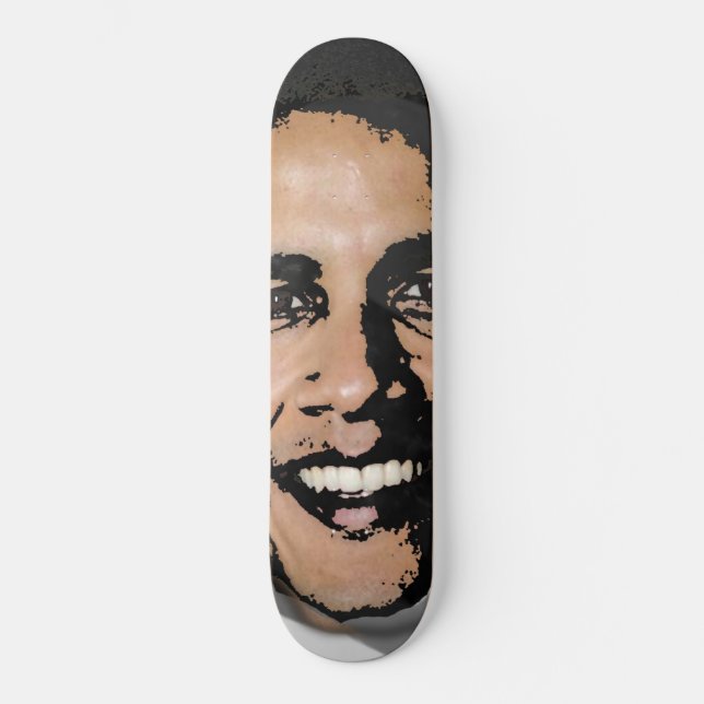 SKATEBOARD PLANCHE À ROULETTES D'OBAMA (Recto)