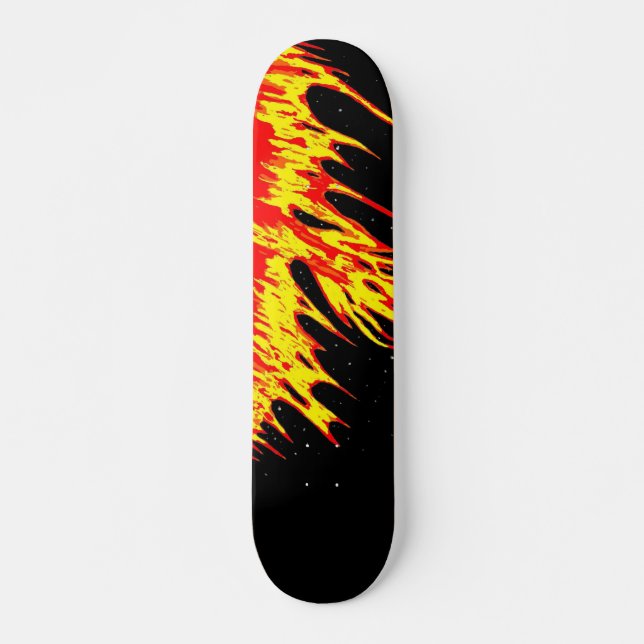 SKATEBOARD PLANCHE À ROULETTES D'OISEAU DU FEU - CONCEPTION (Devant)