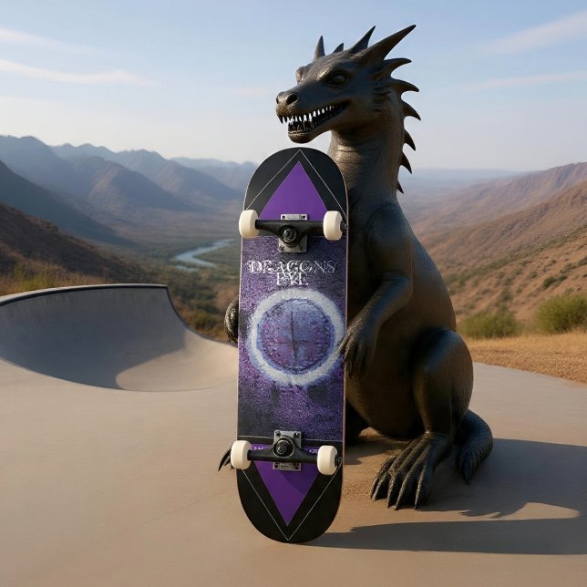 Skateboard Planche à roulettes Dragons Eye 8 1/8" (Créateur téléchargé)