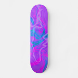 Skateboard Planche à roulettes électrique pourpre de trouille